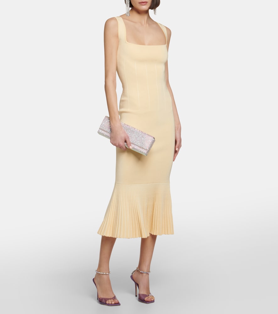  Galvan Galvan Midikleid Aus Jersey 
