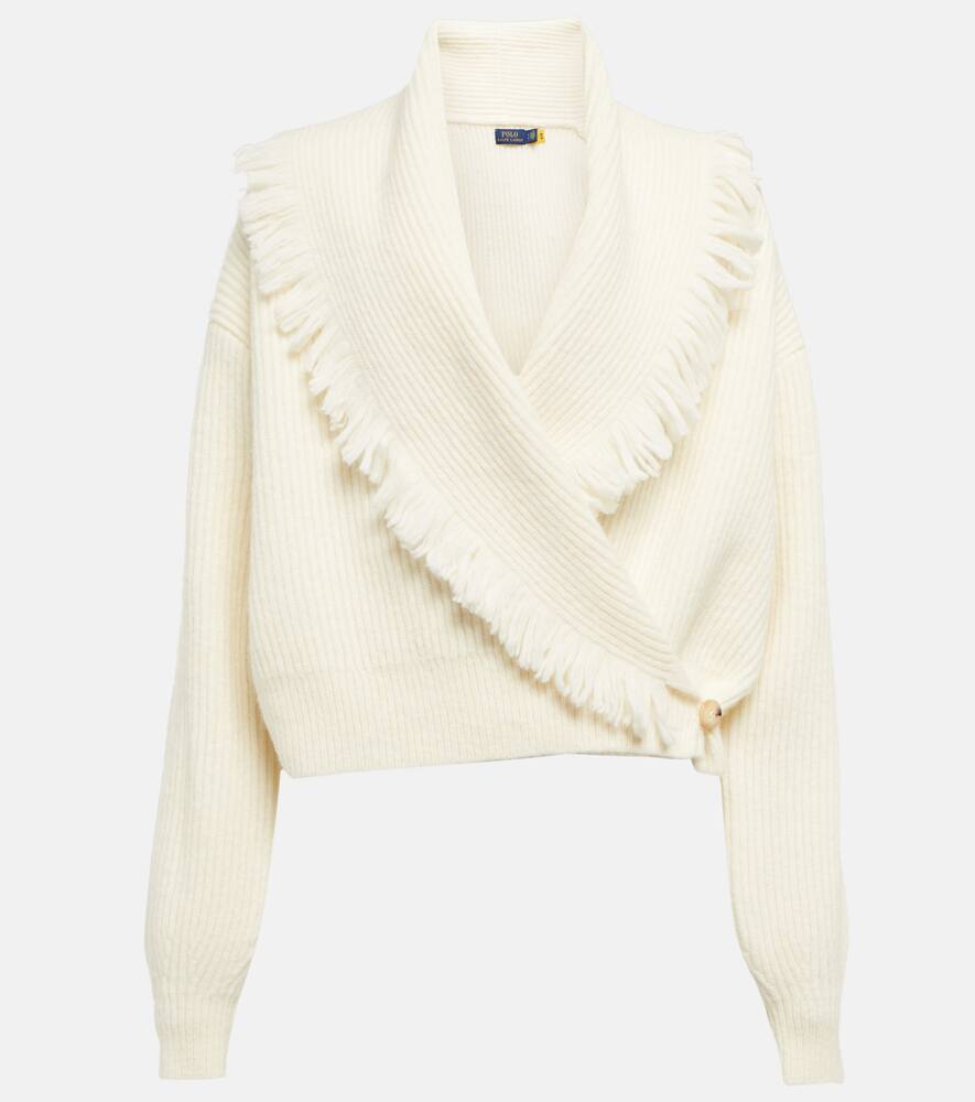 Polo Ralph Lauren Ribbed-knit wrap cardigan