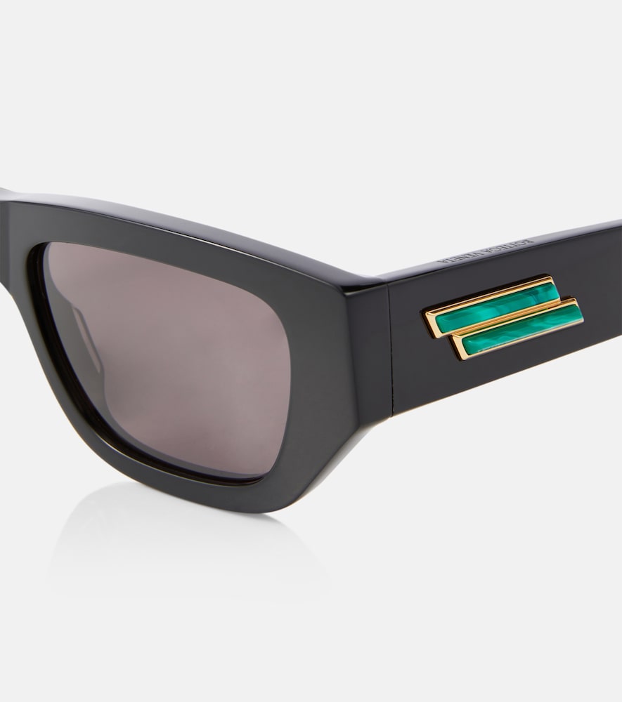  Bottega Veneta Bottega Veneta Bolt Rectangular Sunglasses 