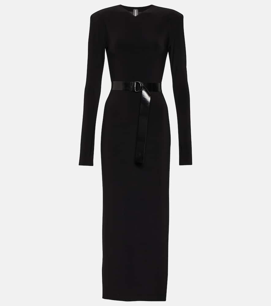 Norma Kamali Jersey midi dress