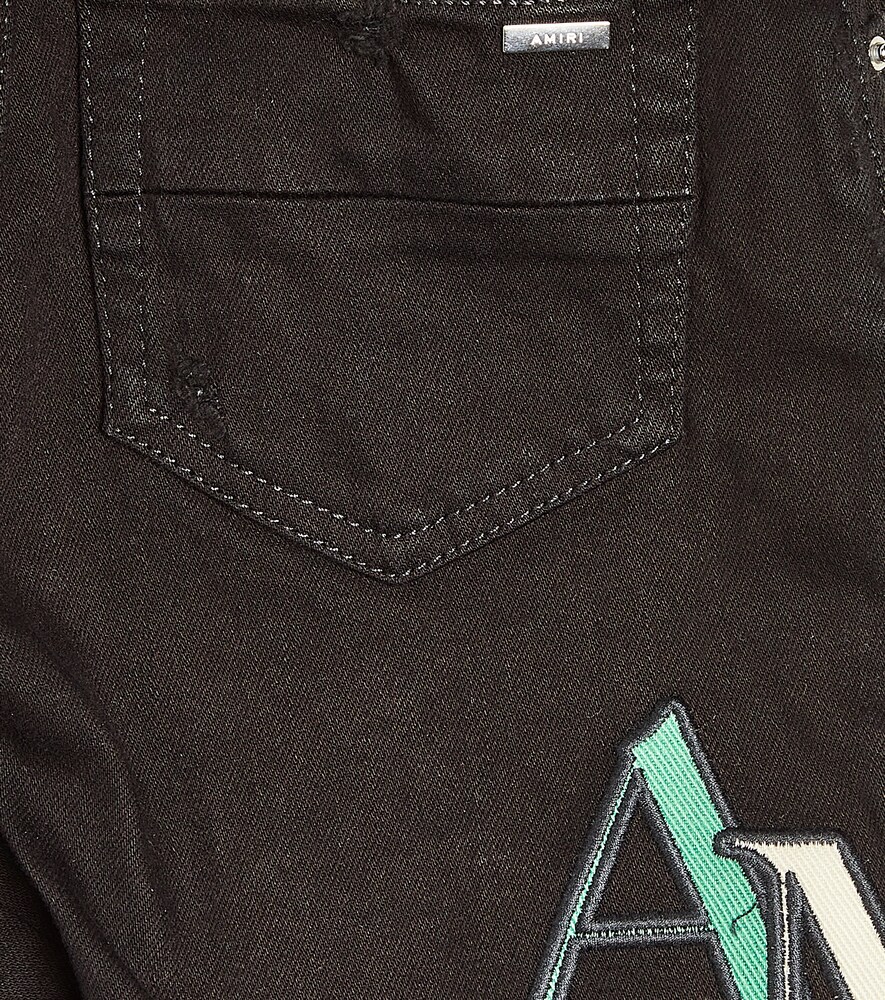  Amiri Kids Amiri Kids Bestickte Jeans 