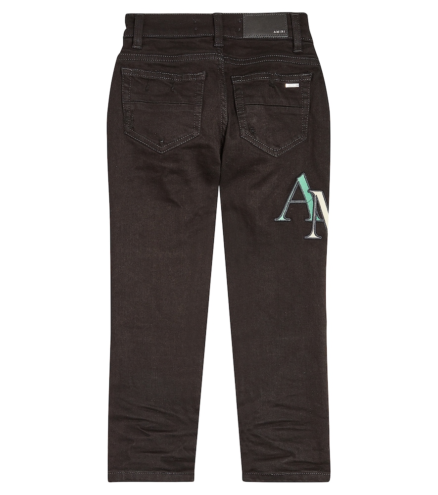  Amiri Kids Amiri Kids Bestickte Jeans 