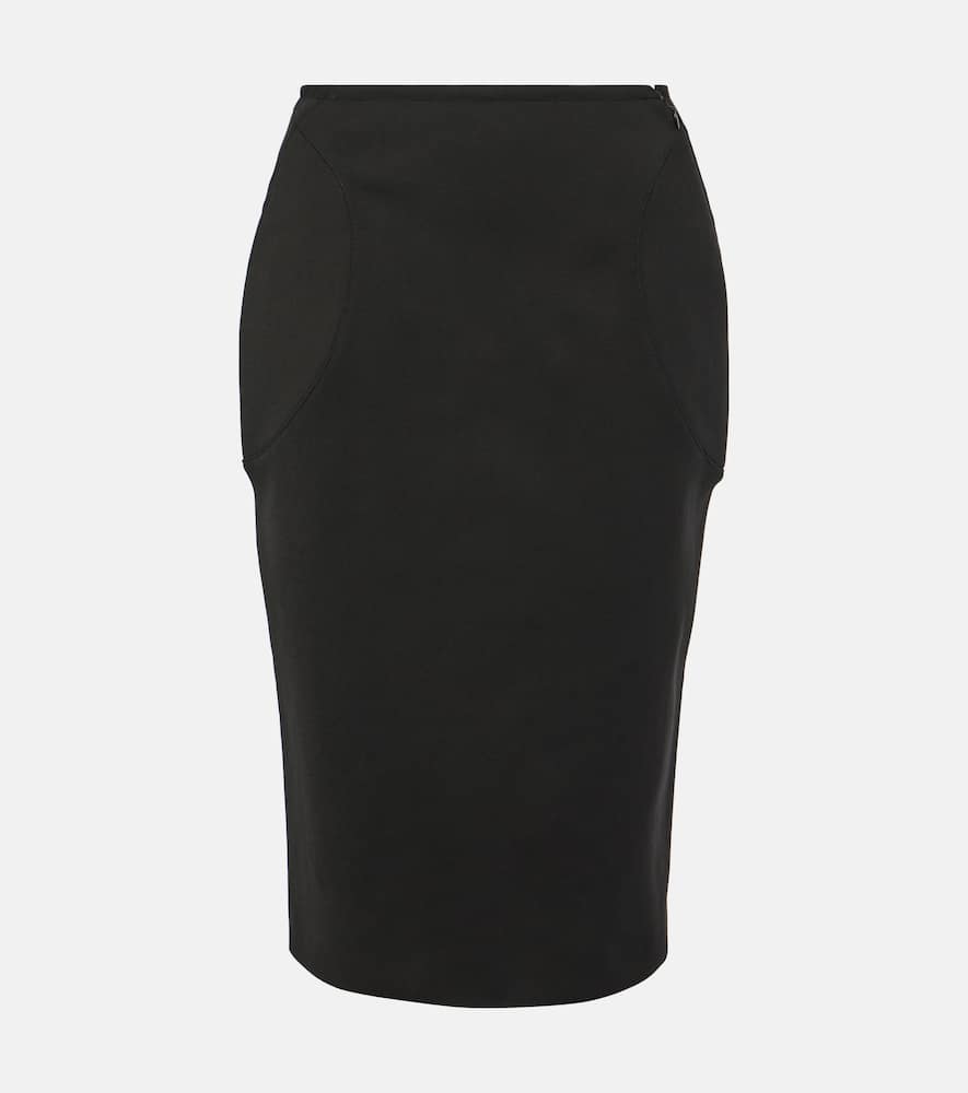 Alaïa Ruched pencil skirt