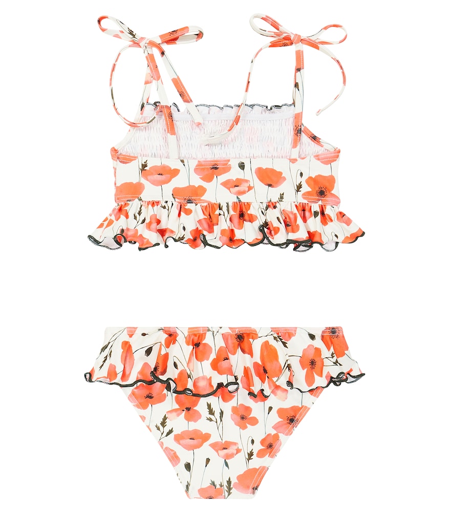  Suncracy Suncracy Valencia Smocked Floral Bikini 