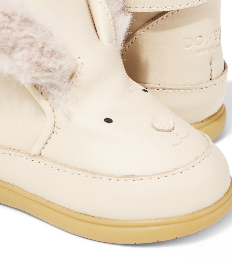  Donsje Donsje Baby Schuhe Dubu Aus Leder Mit Shearling 