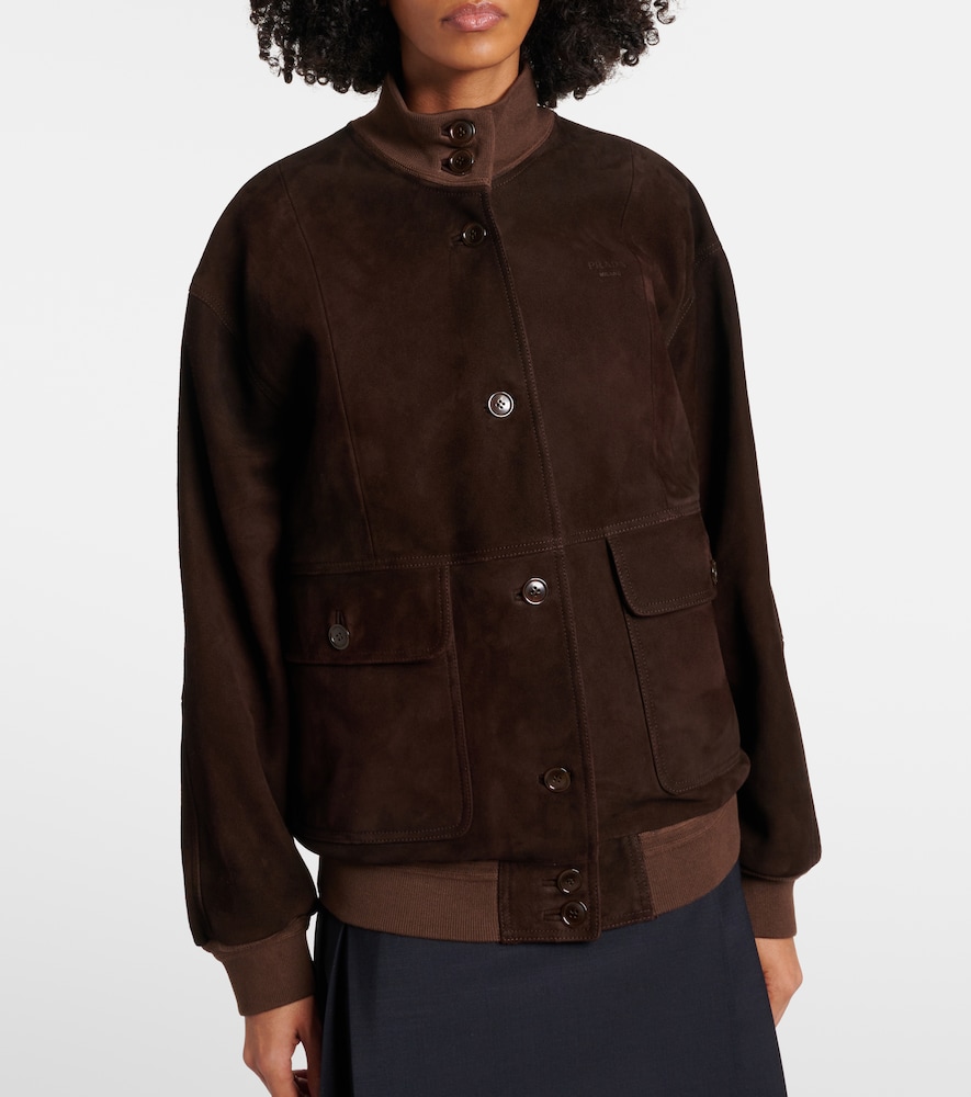  Prada Prada Suede Jacket 
