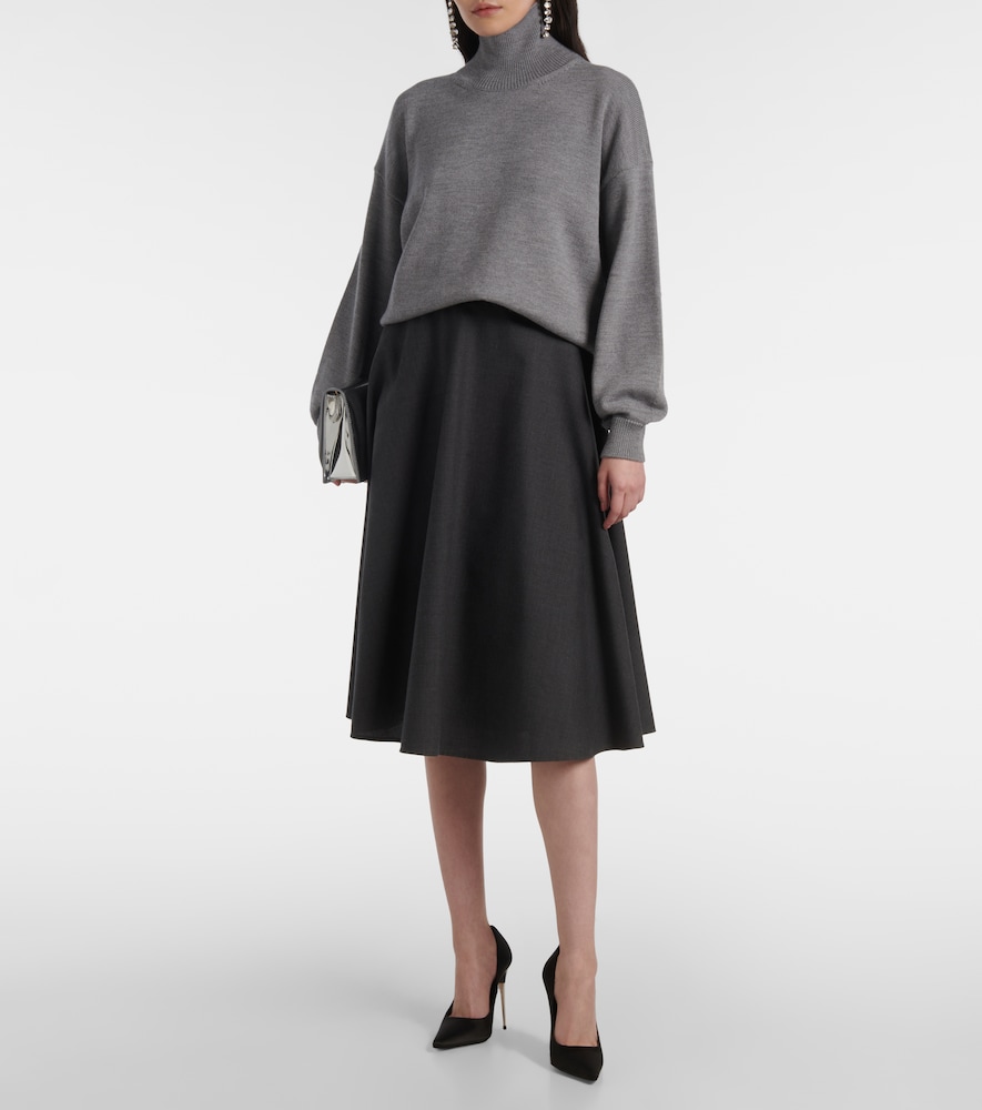  Dolce&gabbana Dolce&gabbana Virgin Wool Turtleneck Sweater 
