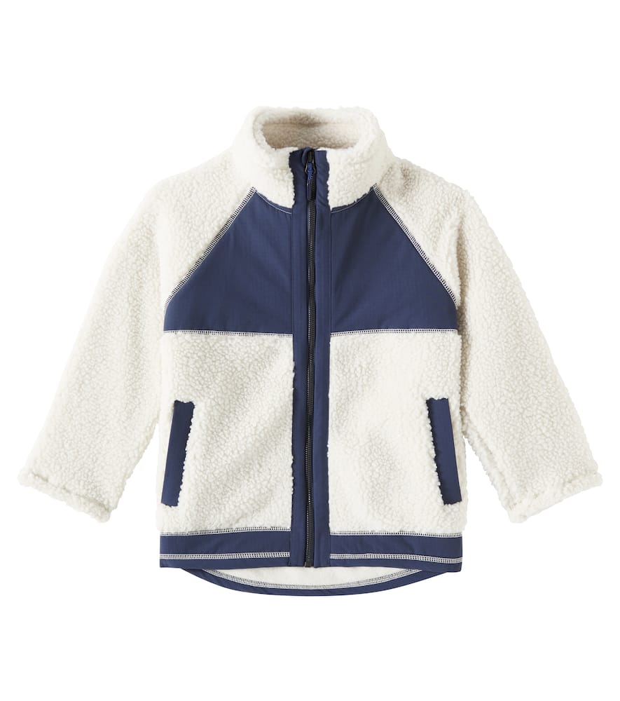 Molo Usher Fleece Jacket In White