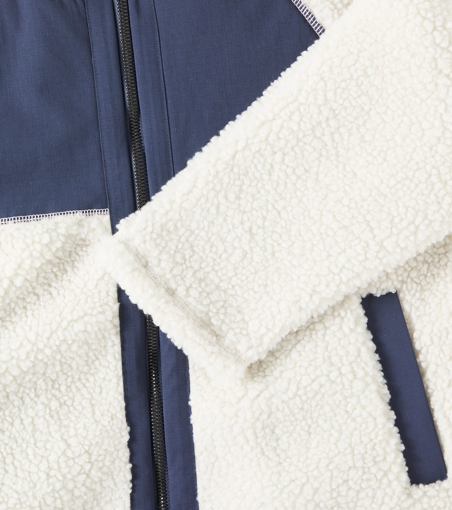Molo Usher Fleece Jacket In White