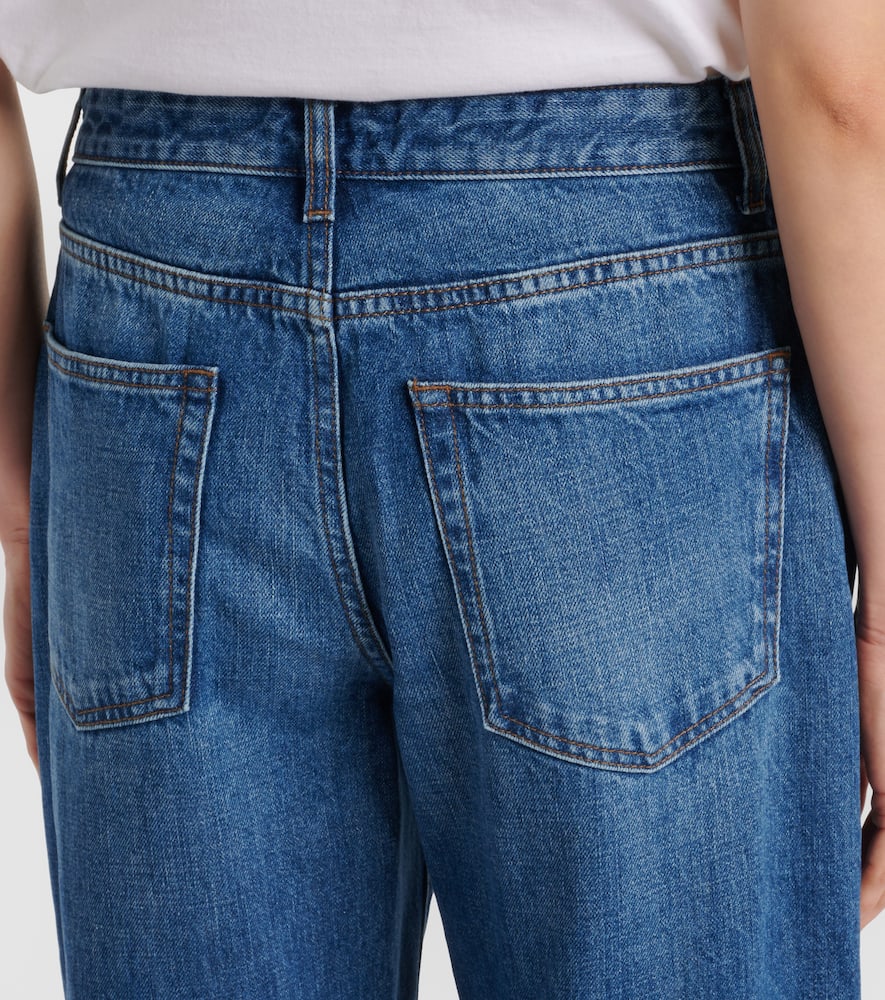 The Row Eglitta High-rise Wide-leg Jeans In Blue