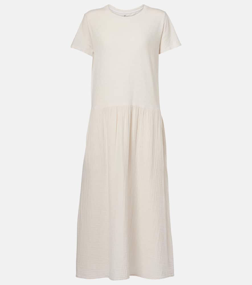 Cotton midi dress