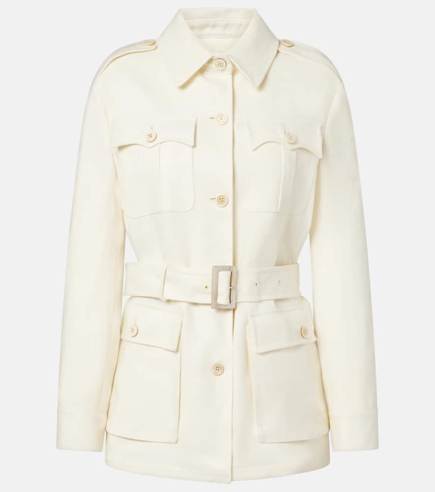 Sydney linen field jacket