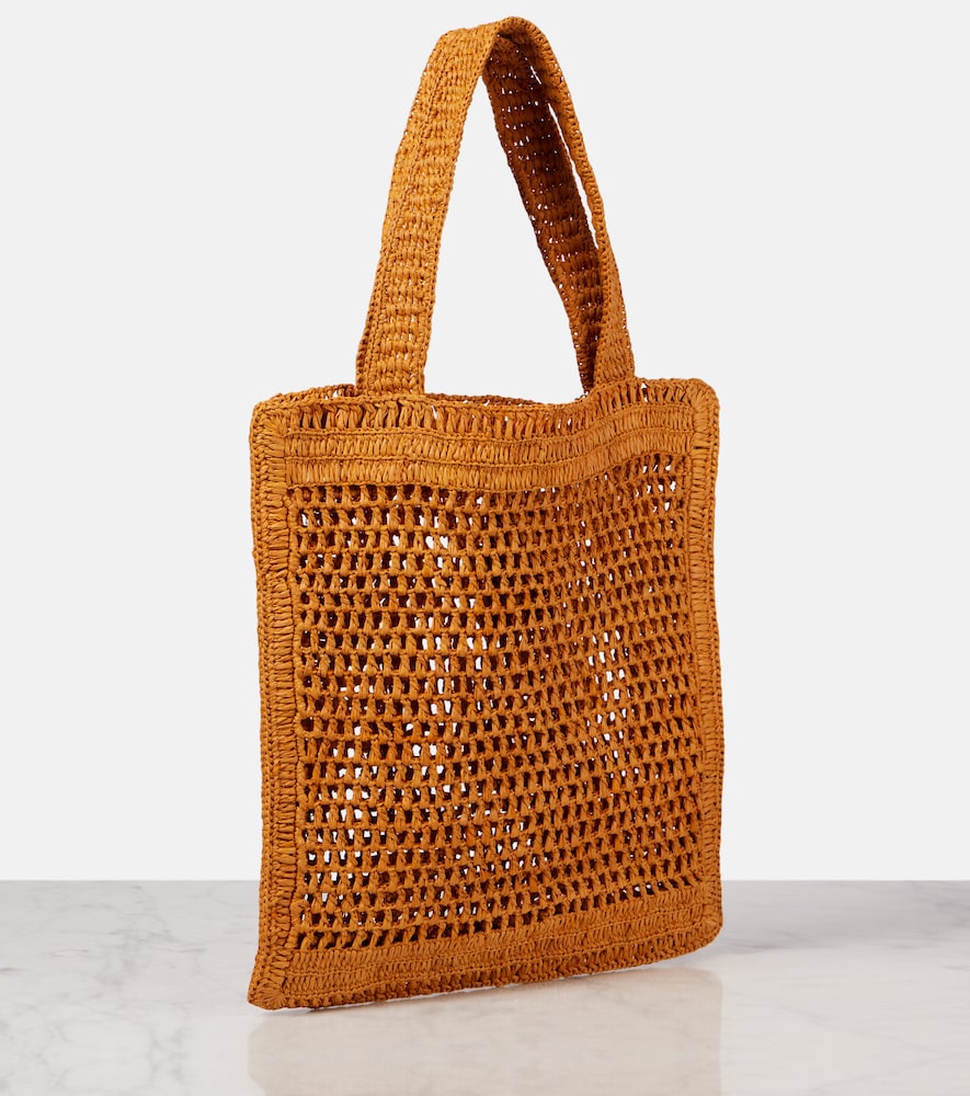  Chloe Chloe Summer Banana Raffia Tote Bag 