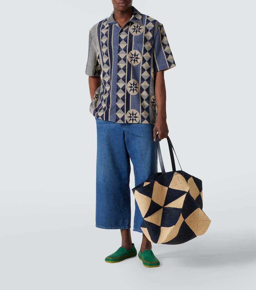  Loewe Loewe Jacquard Terry Bowling Shirt 