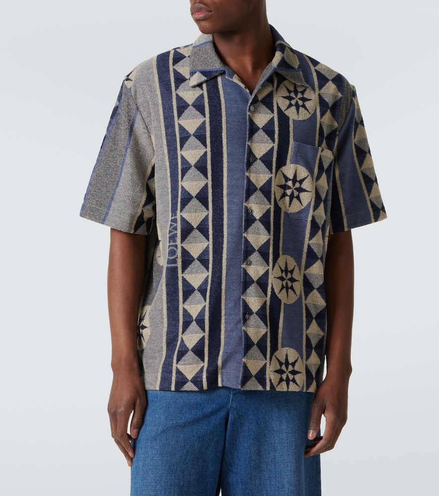  Loewe Loewe Jacquard Terry Bowling Shirt 