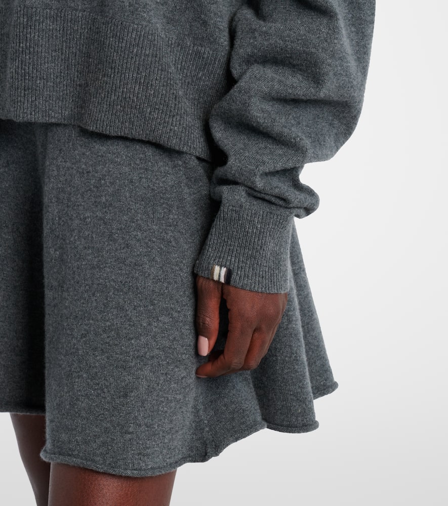 Extreme Cashmere N°224 Clash Cashmere-blend Sweater In Gray