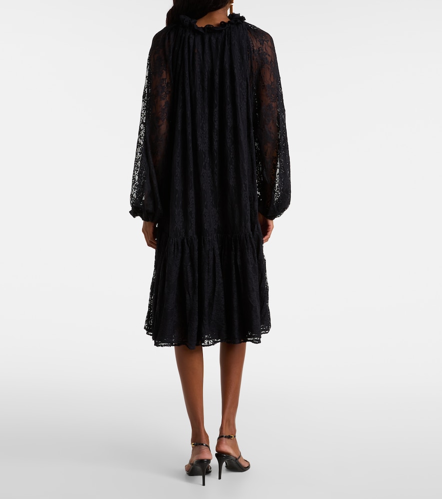  Patou Patou Midikleid Aus Spitze 