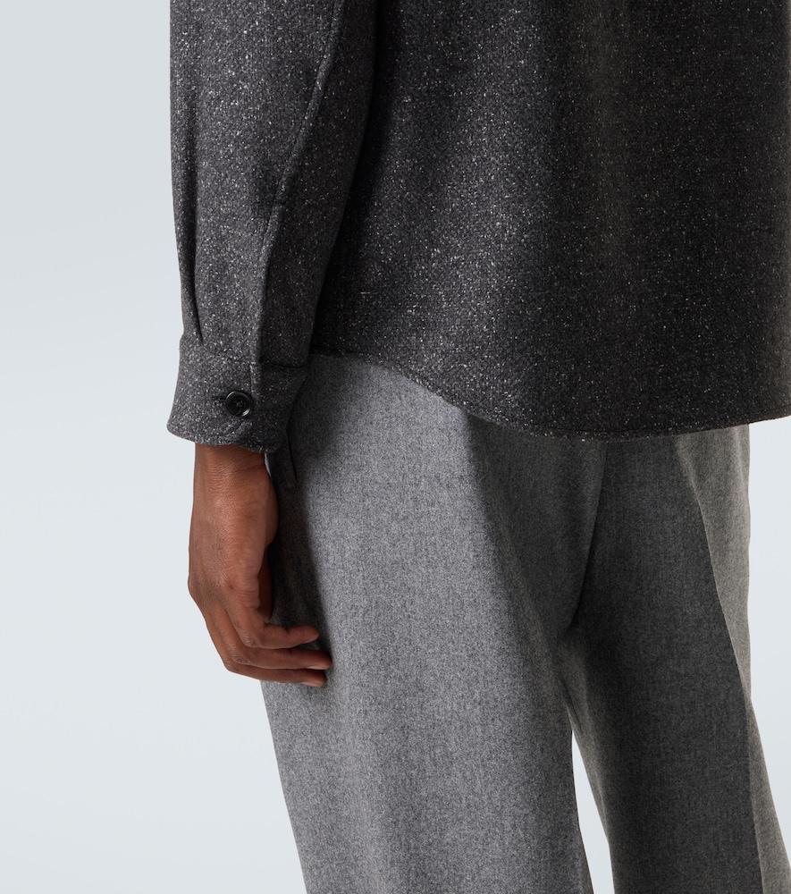  Zegna Zegna Hemdjacke Aus Kaschmir Und Seide 