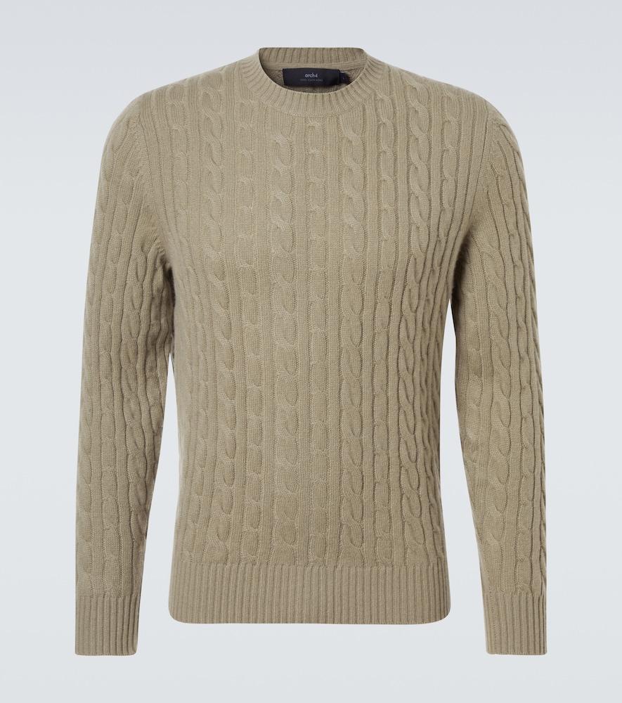 Arch4 Duke Street Cable Knit Cashmere Sweater