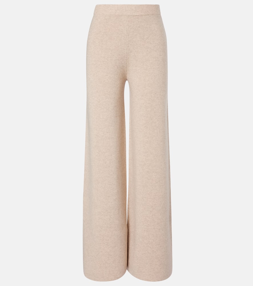 Judy wool and cashmere wide-leg pants