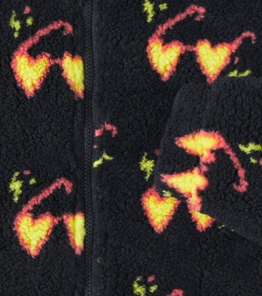  Jellymallow Jellymallow Jacke Heartglasses Aus Fleece 