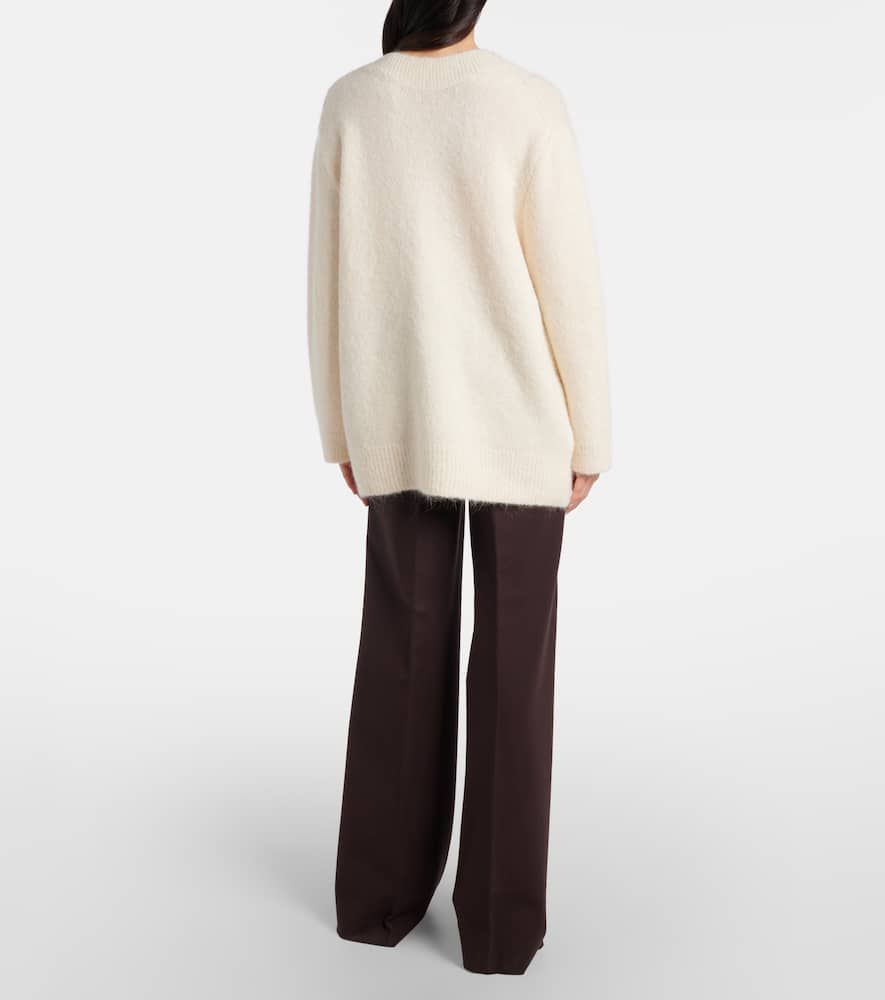 Dorothee Schumacher Loving Touch Alpaca-blend Sweater In Neutral