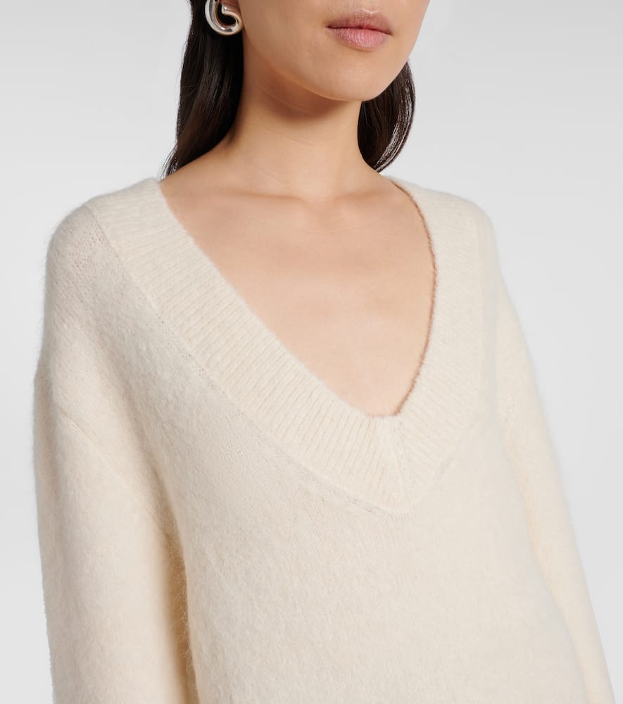 Dorothee Schumacher Loving Touch Alpaca-blend Sweater In Neutral