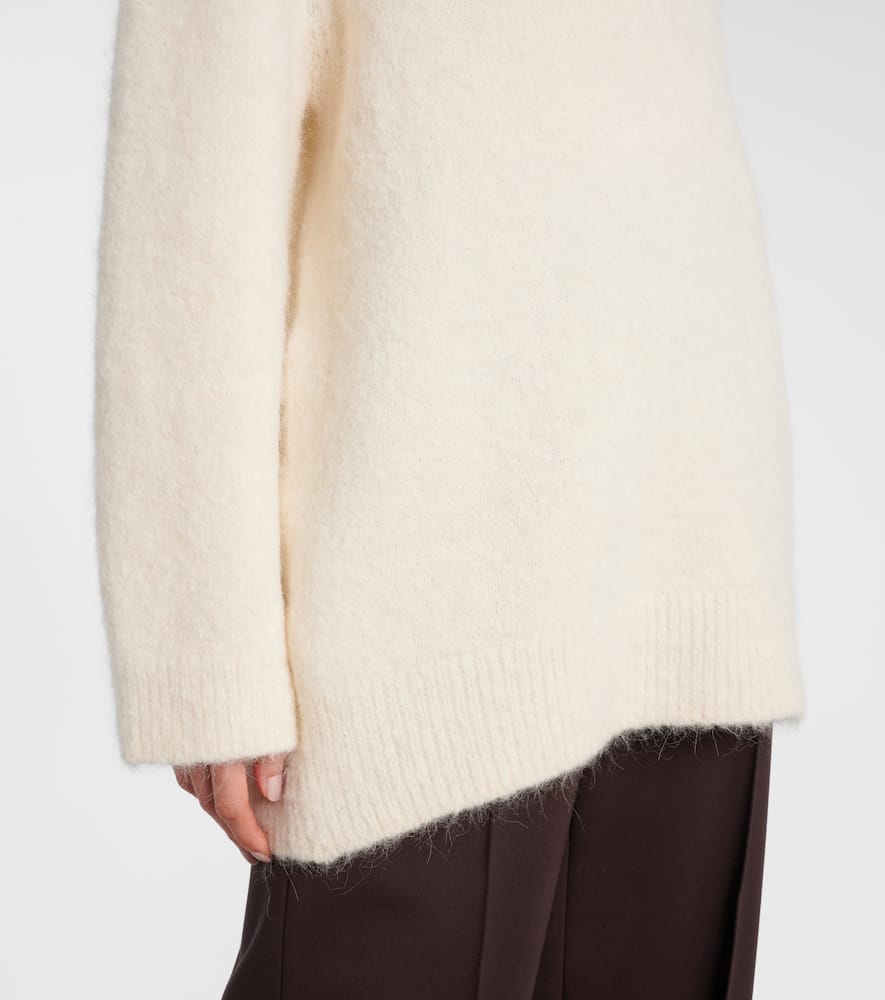 Dorothee Schumacher Loving Touch Alpaca-blend Sweater In Neutral