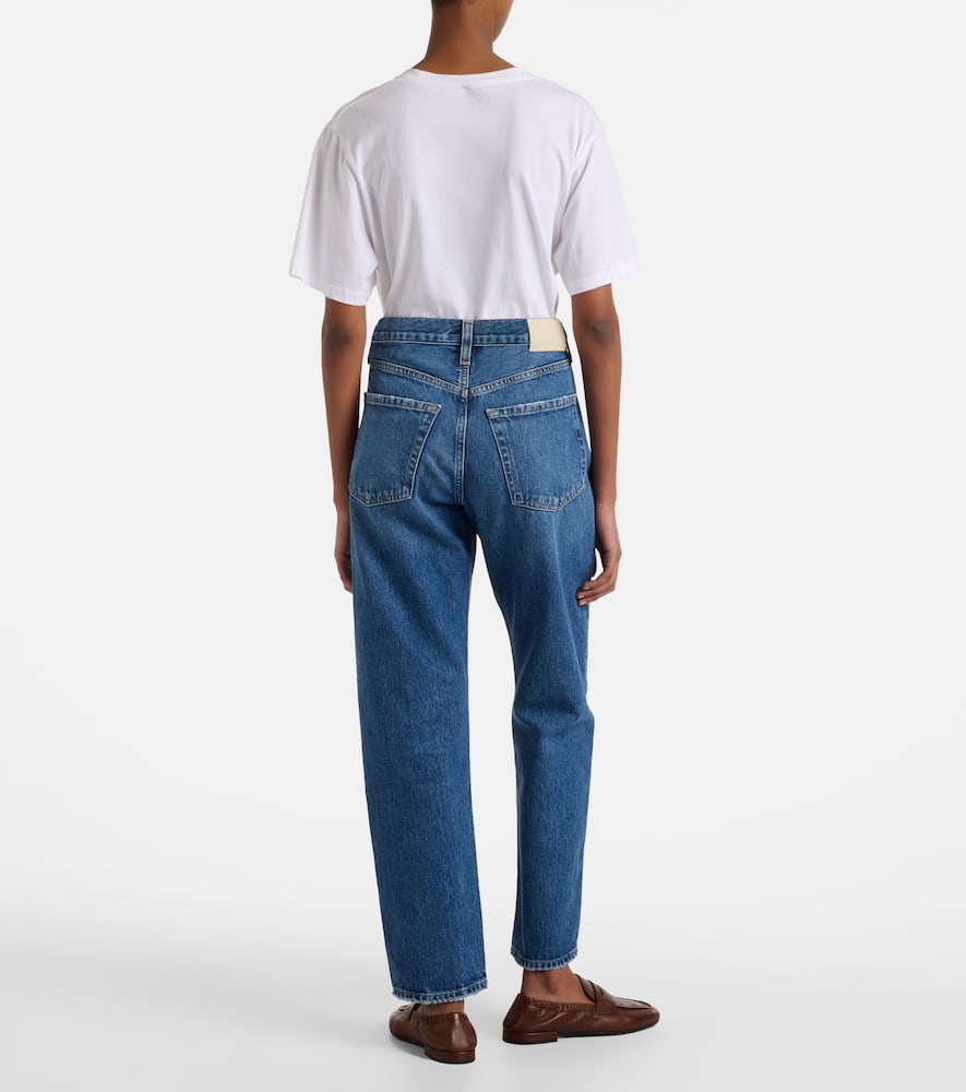 Citizen Of Humanity Winslow Mid-rise Straight Jeans In Blue