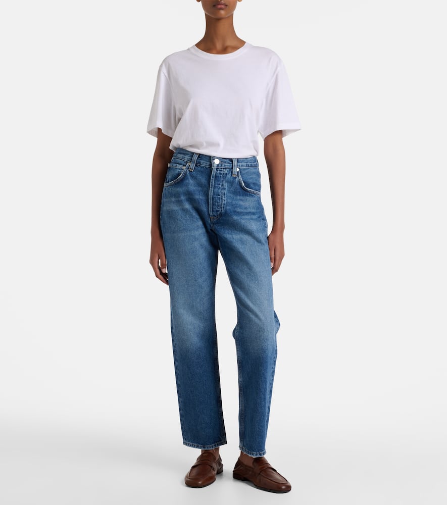 Citizen Of Humanity Winslow Mid-rise Straight Jeans In Blue