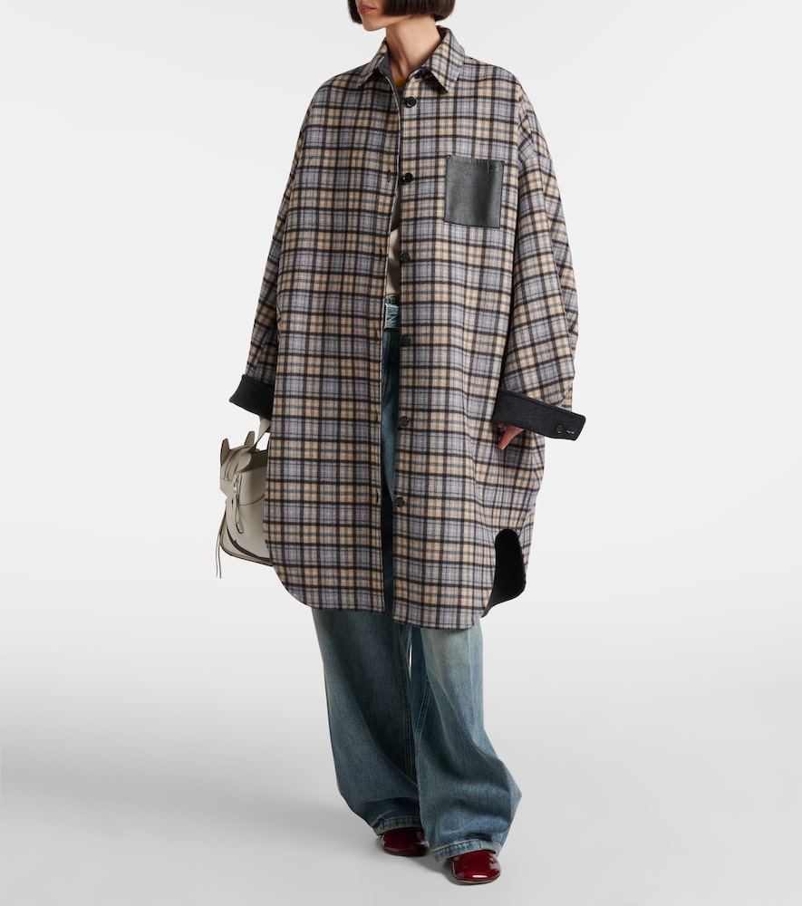  Loewe Loewe Reversible Wool And Cashmere Coat 