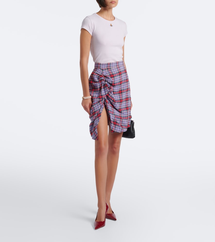 Peru Cropped Cotton-Blend Jersey T-Shirt