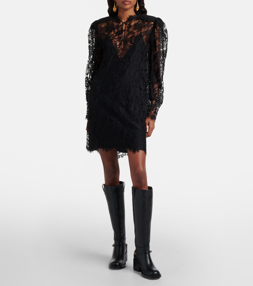 Chloé Floral lace minidress