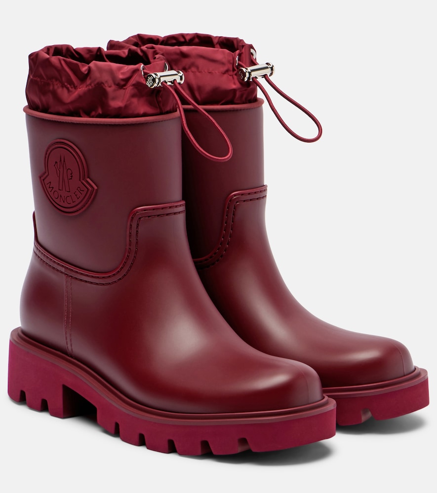 Moncler Women's Red Kickstream Rain Boots UK Size 7 - Mytheresa
