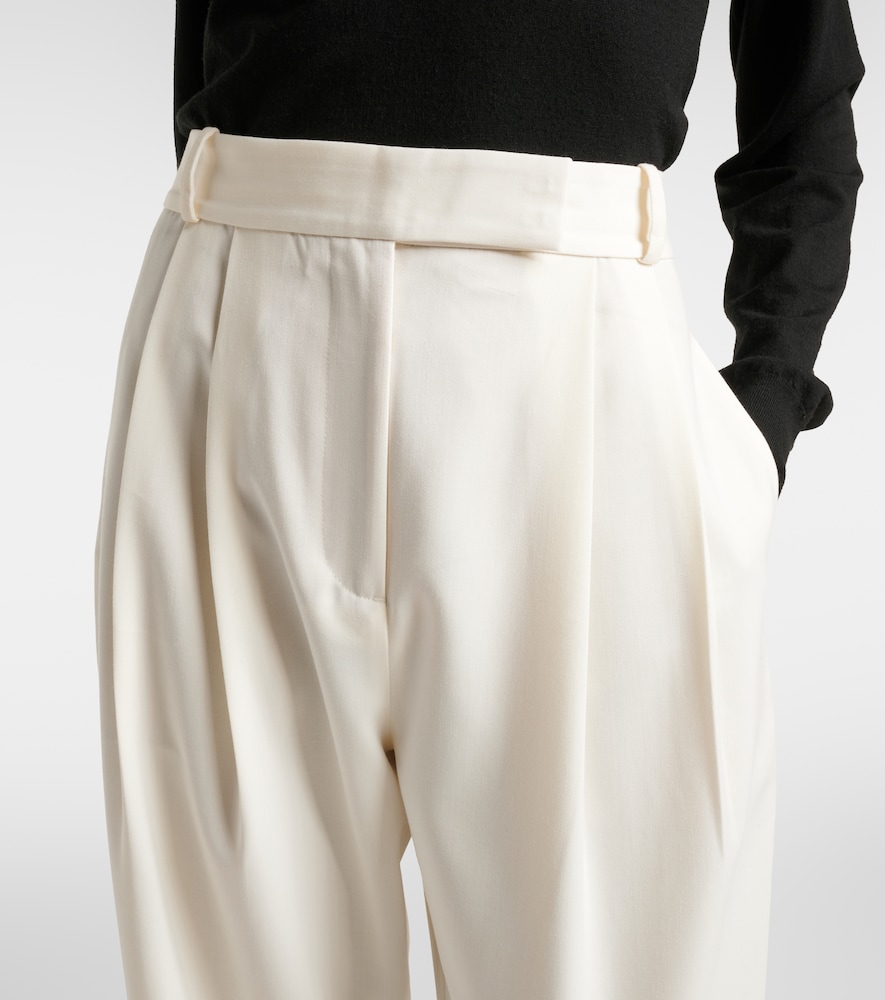  Rohe Rohe Wool-blend Barrel-leg Pants 