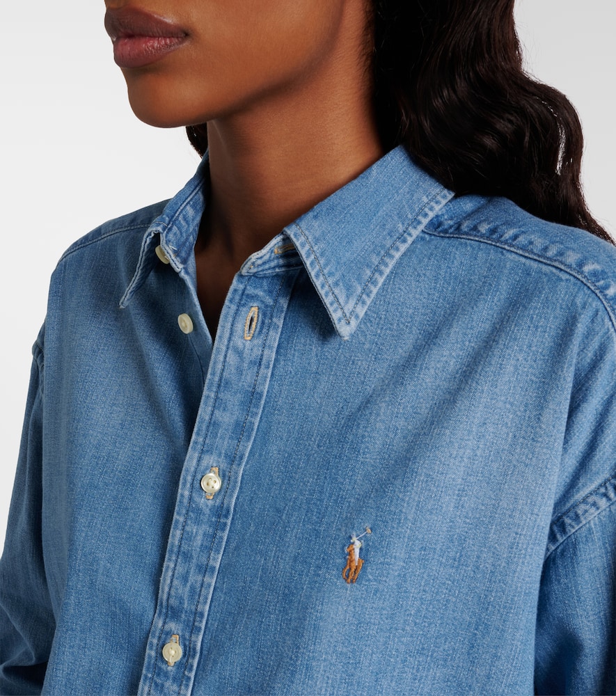 Polo Ralph Lauren Denim Shirt In Blue