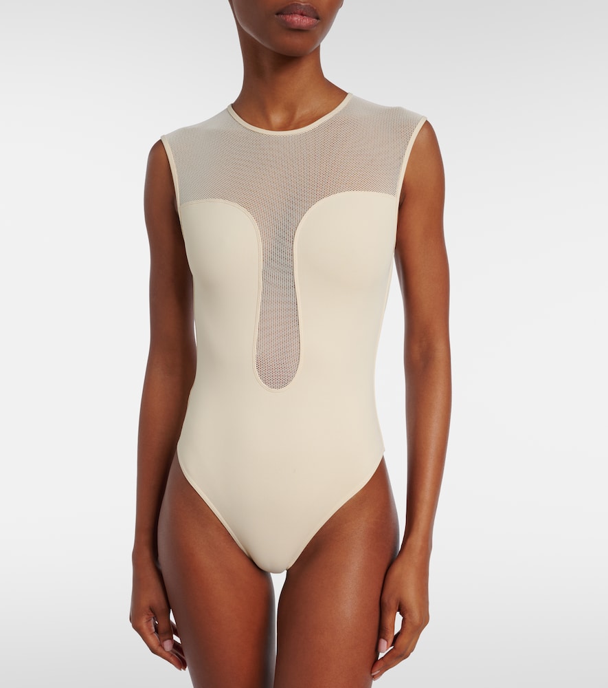 Eres Unique mesh-trimmed swimsuit