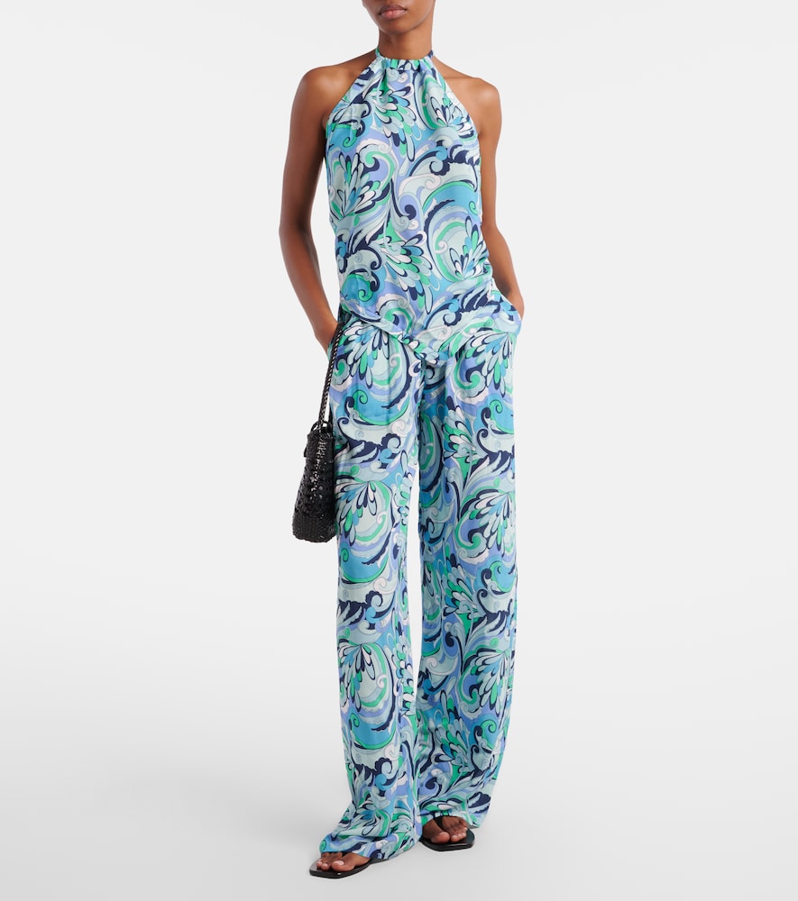  Melissa Odabash Melissa Odabash Raya Printed Halterneck Top 