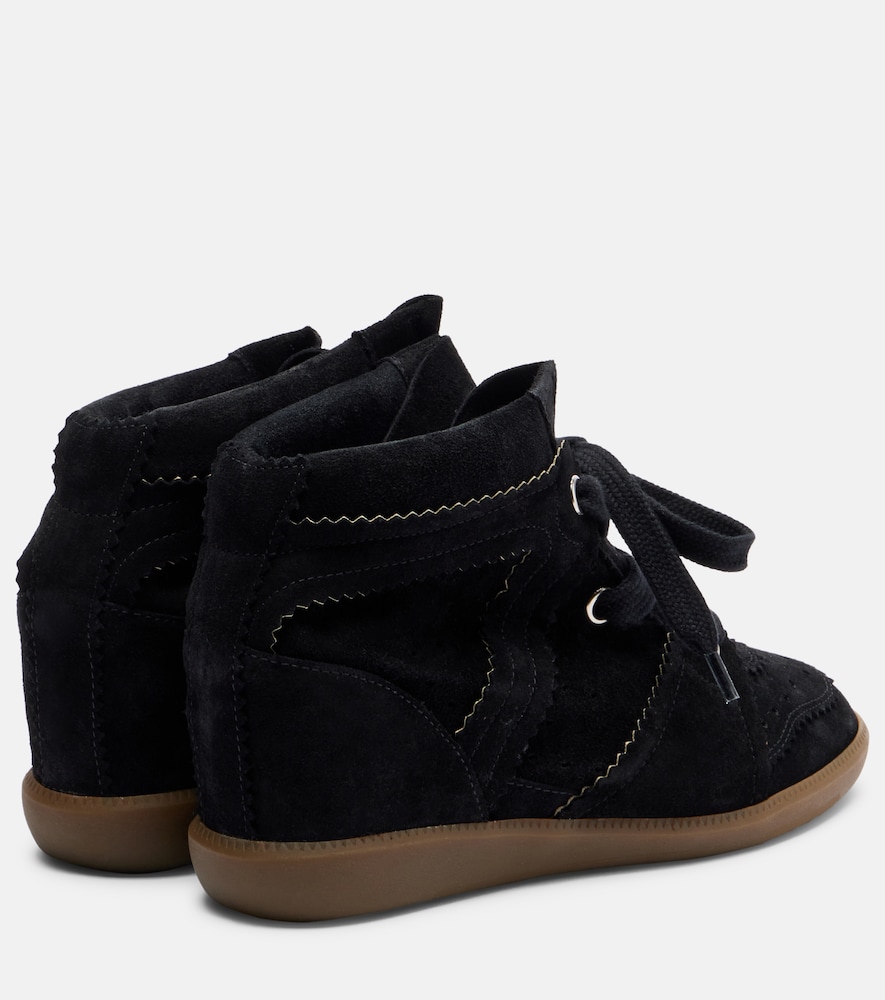  Isabel Marant Isabel Marant Bobby Suede Wedge Sneakers 