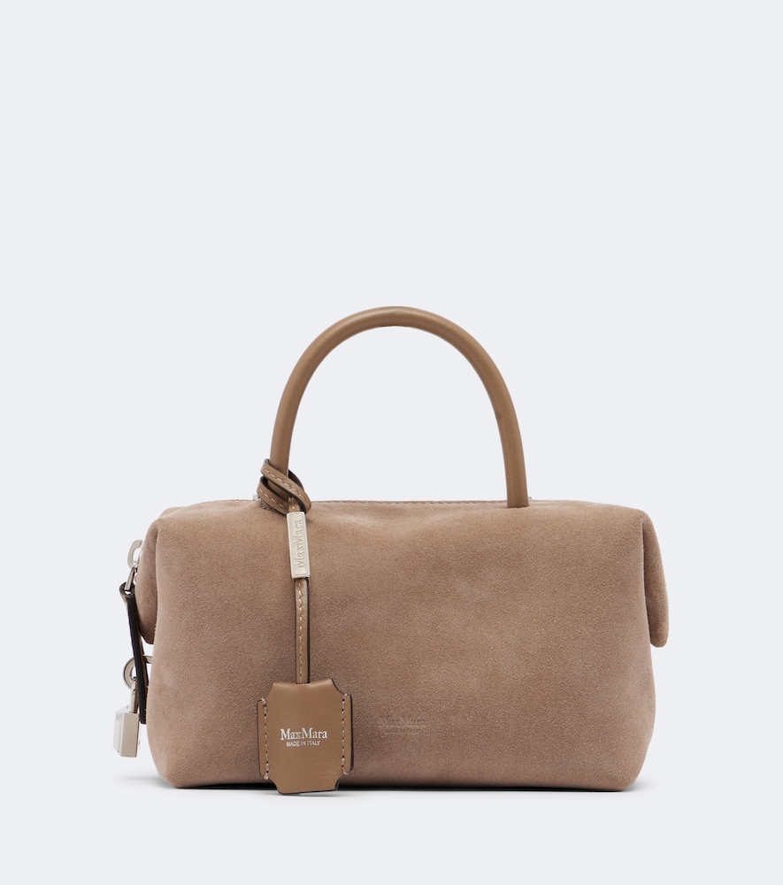 Henkeltasche Mini aus Veloursleder