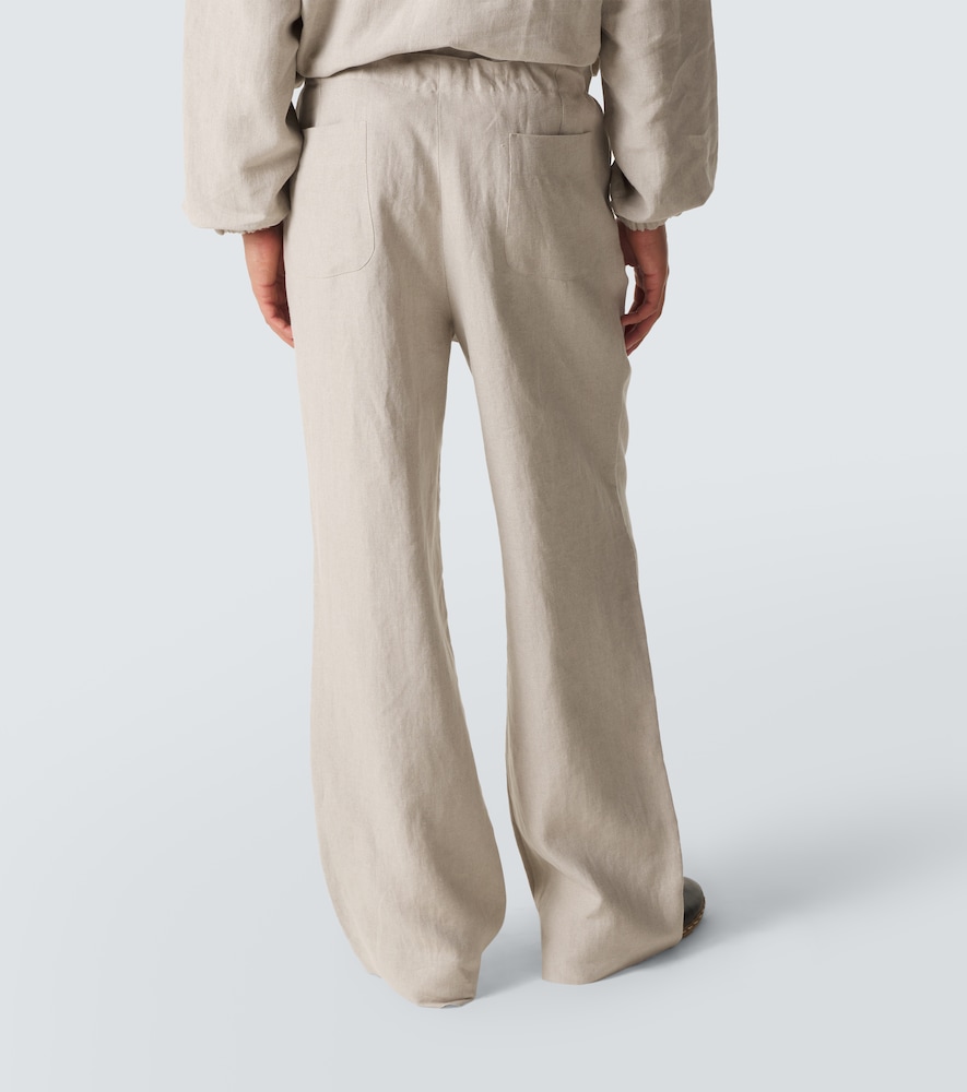 Stoffa Stoffa Linen Straight Pants 