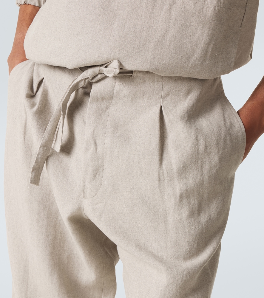  Stoffa Stoffa Linen Straight Pants 