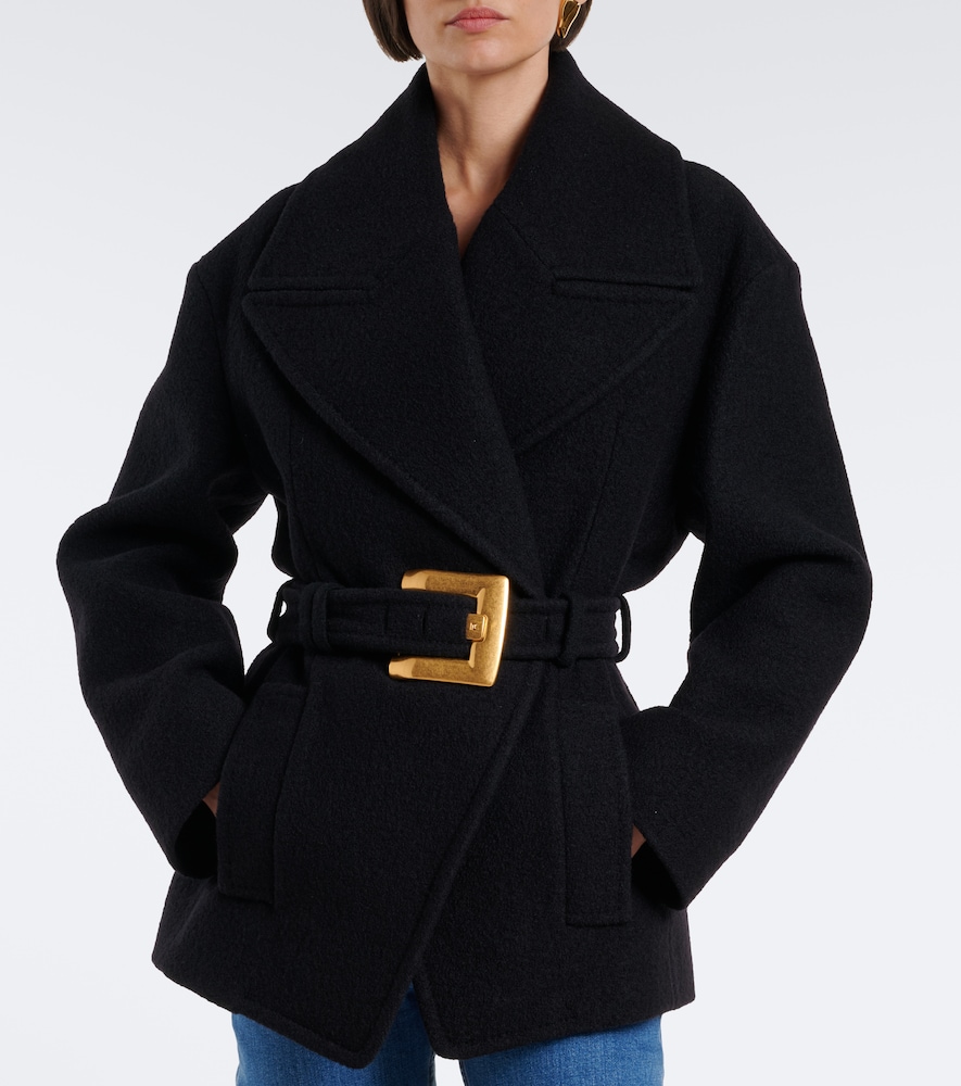 Double-Breasted Virgin Coat