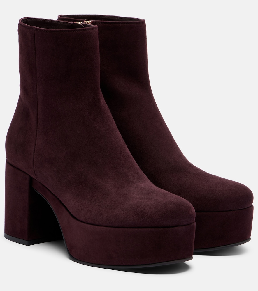 Ankle Boots Sally aus Veloursleder