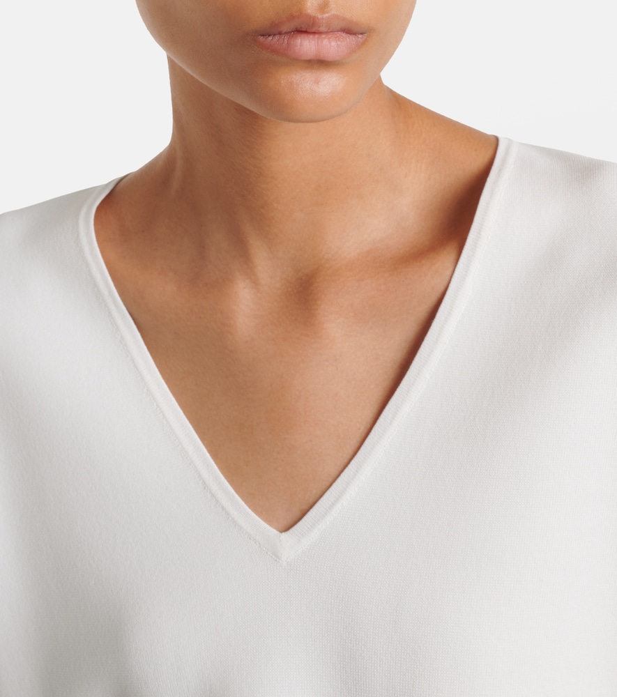  Max Mara Max Mara Embellished Crepe Top 