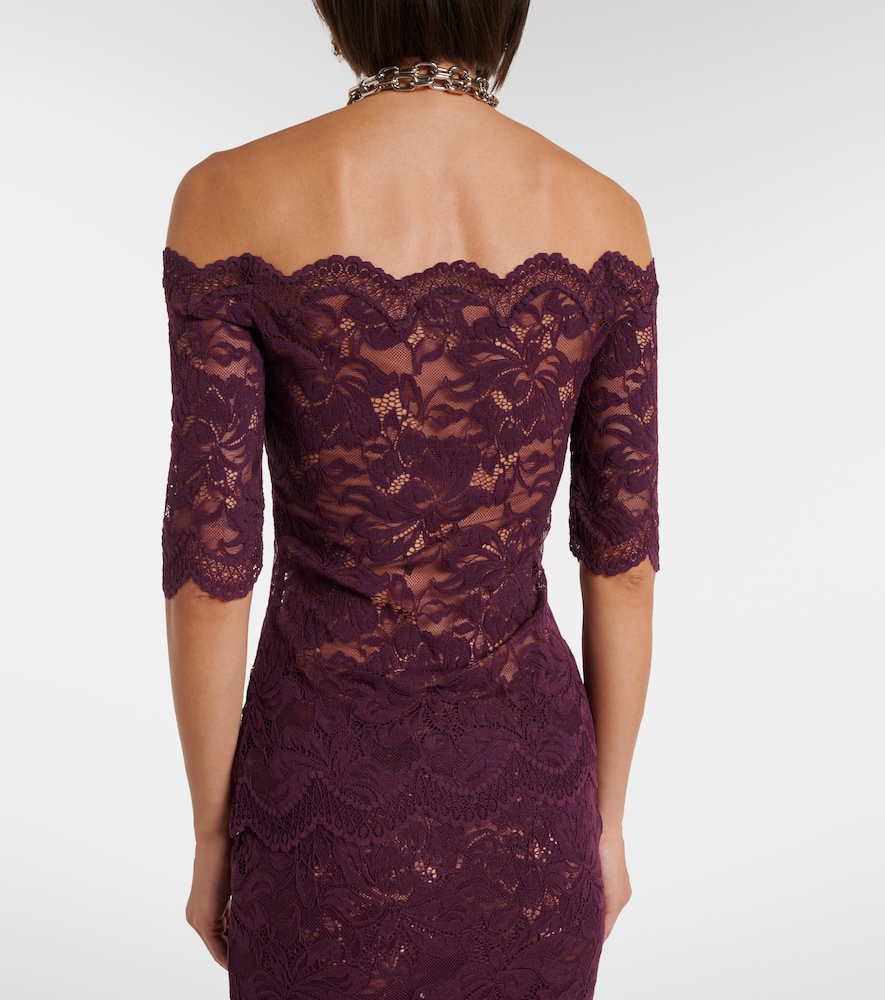 Off-Shoulder Lace Top
