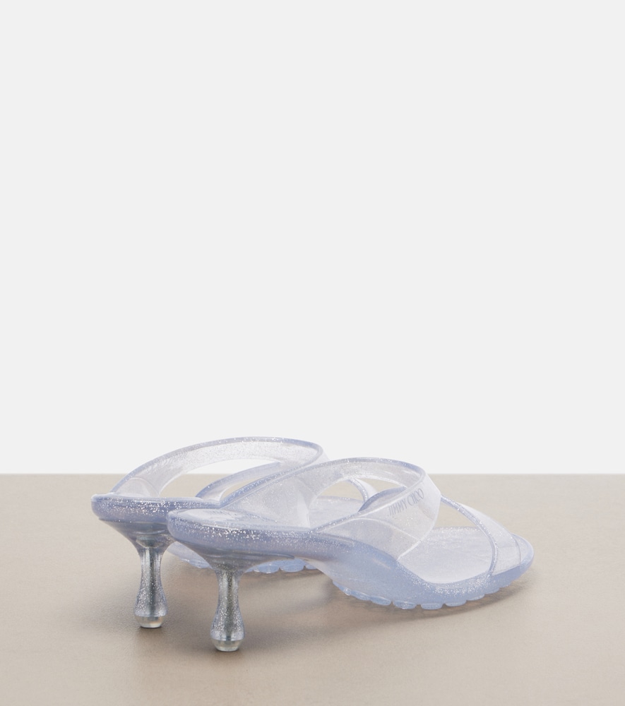  Jimmy Choo Jimmy Choo Jelly Drop Glitter Tpu Mules 