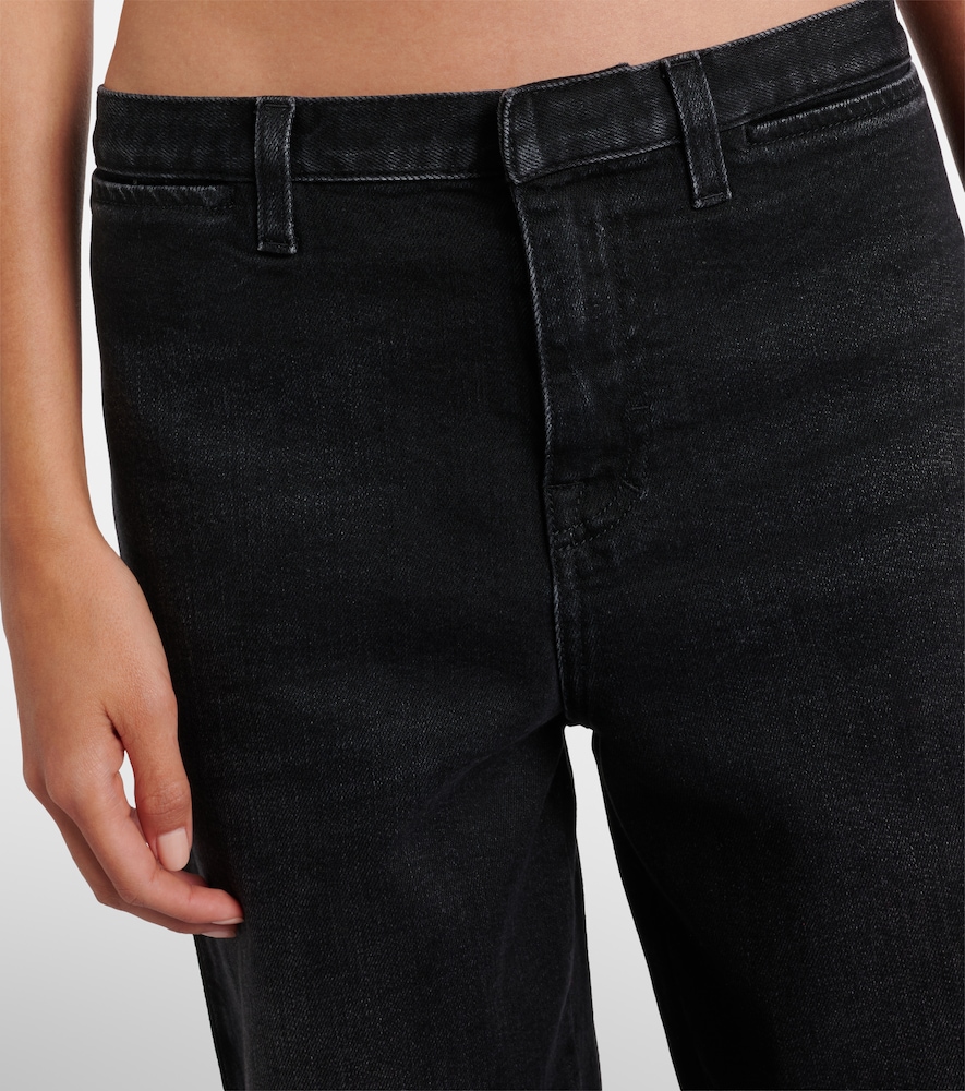  Gucci Gucci Web Stripe Straight Jeans 