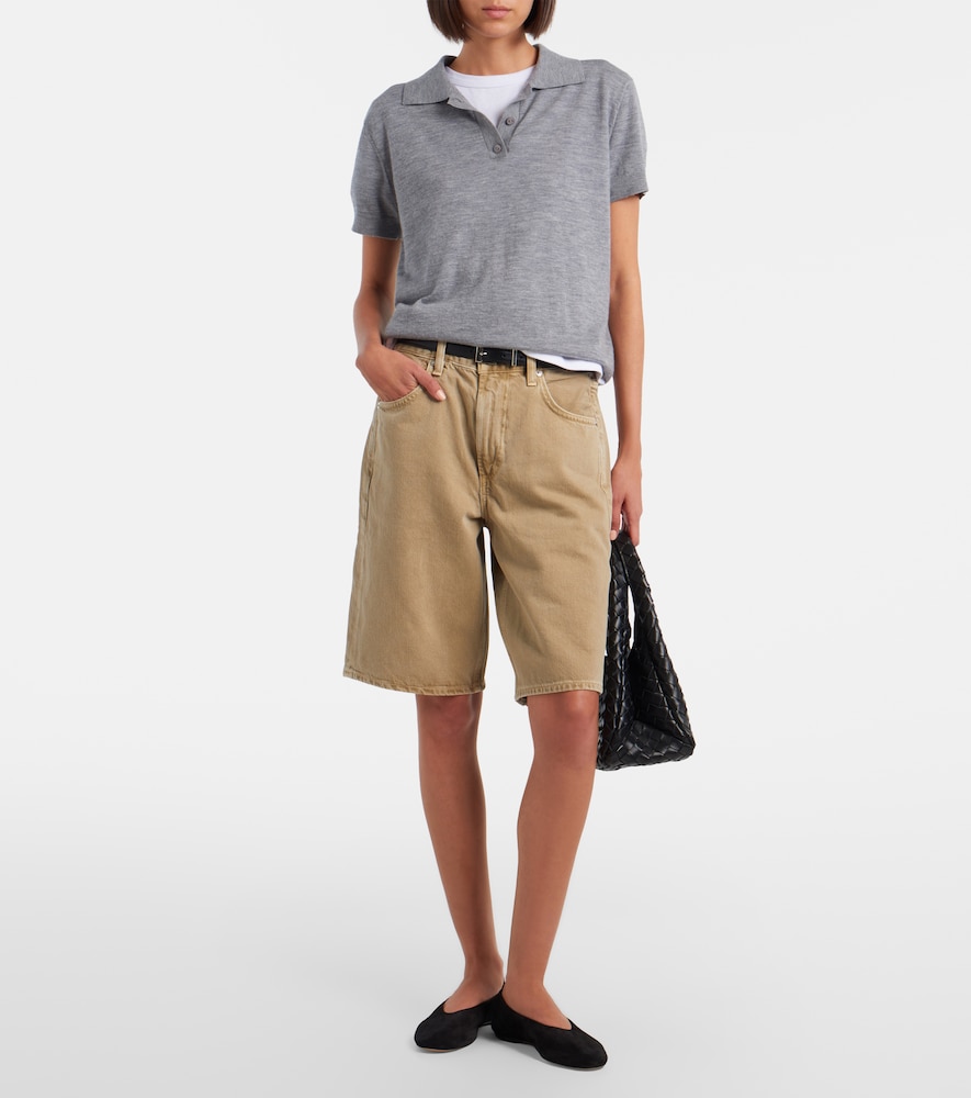 Citizens of Humanity Court denim Bermuda shorts