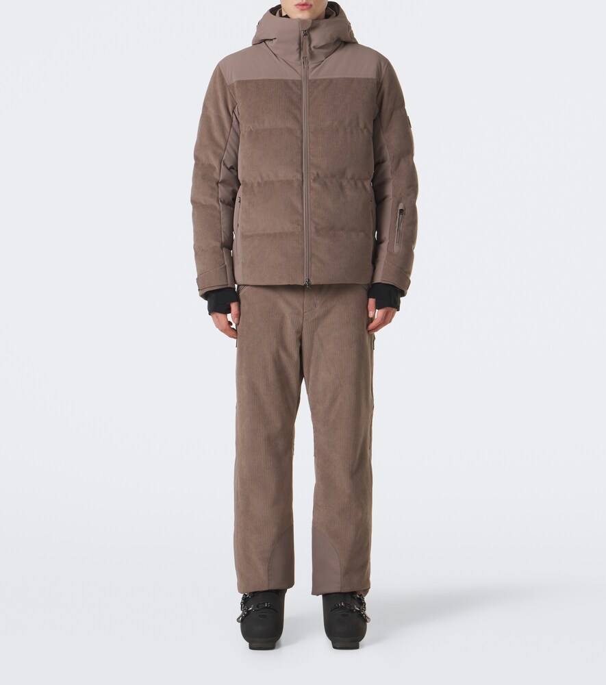 Corsin Corduroy Down Ski Jacket